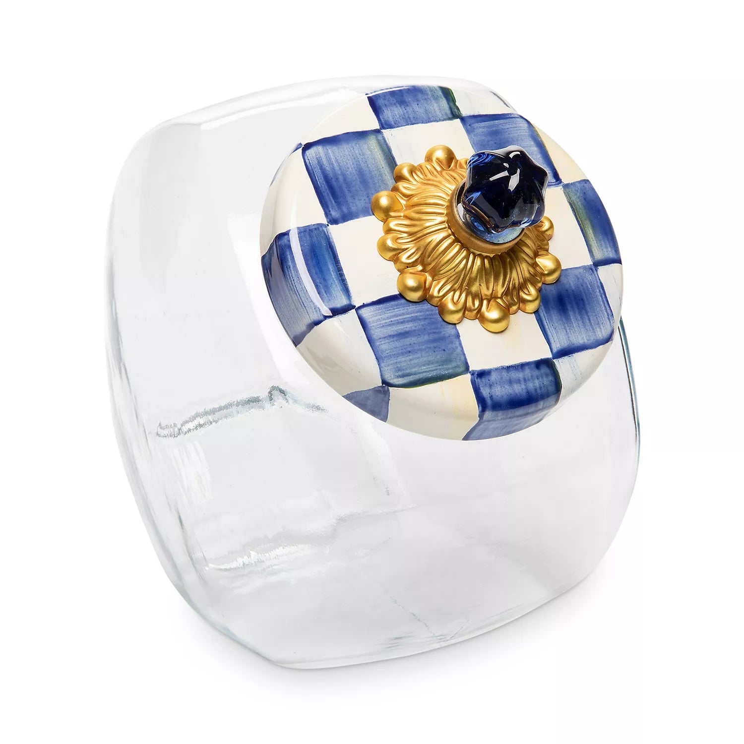 Royal Check Sweets Jar