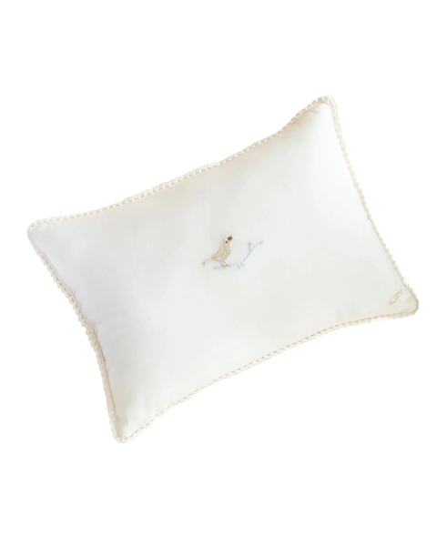 Ferne Baby Voile Birdie Pillow