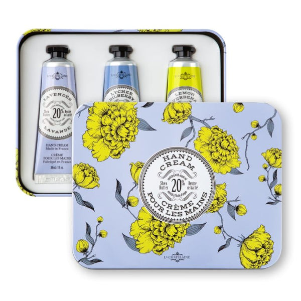 La Chatelaine Lavender Hand Cream Trio
