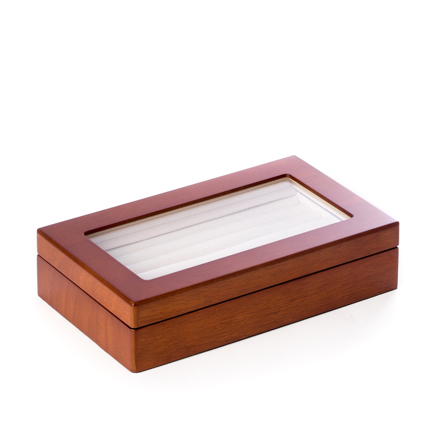 Cherry Wood Cufflink Box