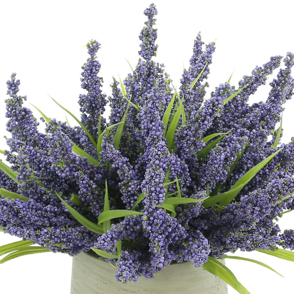 Lavender Arrangement in Fiberstone Pot