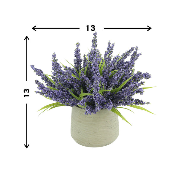 Lavender Arrangement in Fiberstone Pot