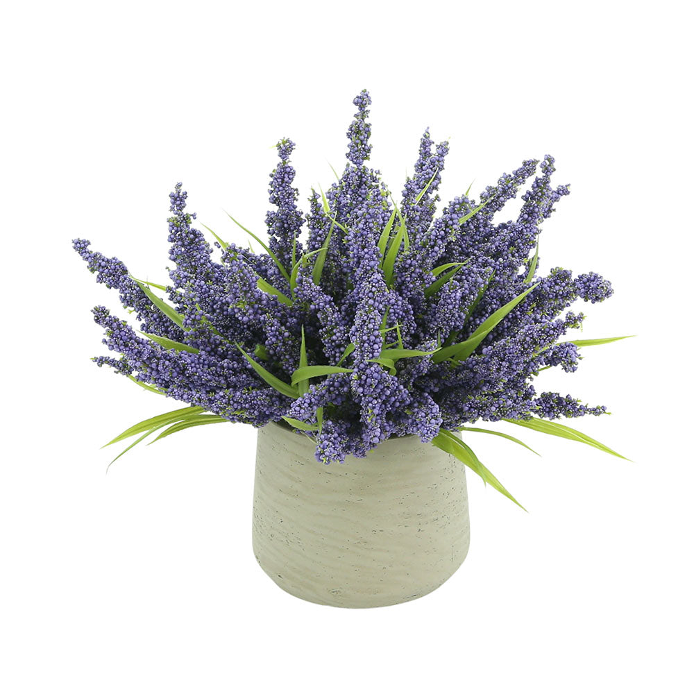 Lavender Arrangement in Fiberstone Pot