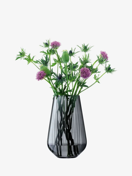 Sheer Zinc Vase, 11"