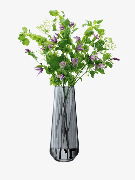 Sheer Zinc Vase, 14.25"