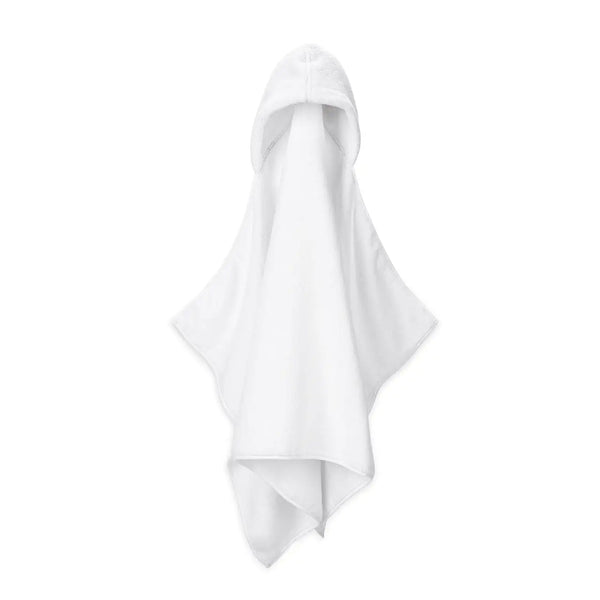 White Plush Hooded Bath Towel