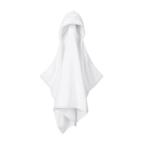 White Plush Hooded Bath Towel