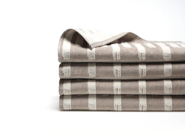 Strokes Beige Hand Towel