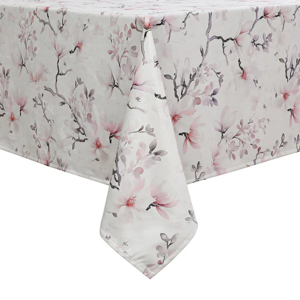 Magnolia Bloom Velvet Tablecloth