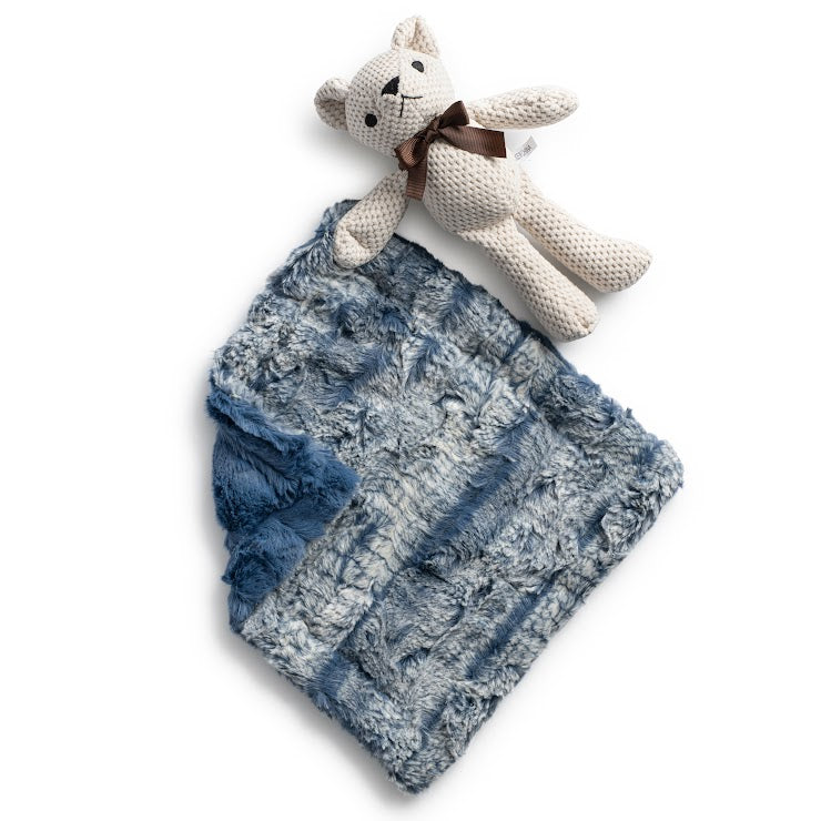 Zandino Navy Theodore Security Blanket