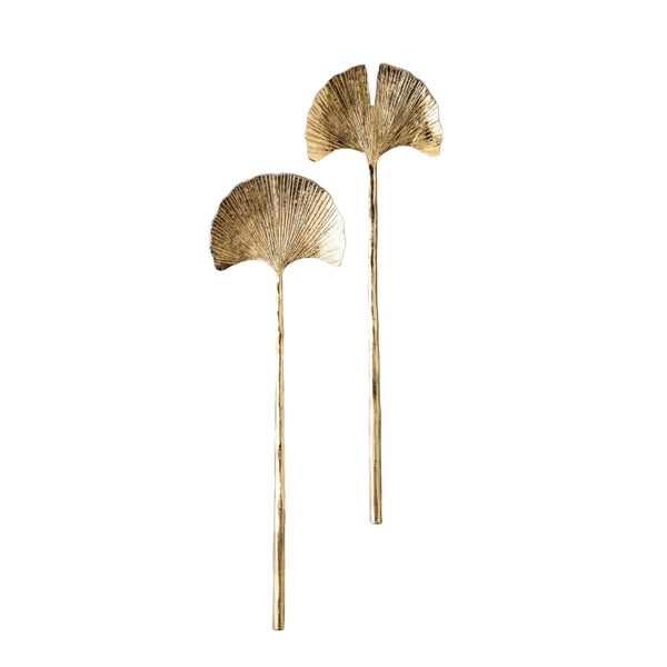 Gingko Gold Salad Servers