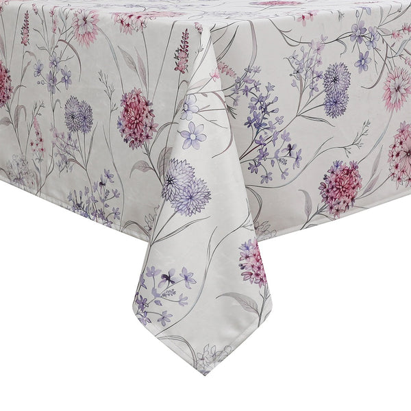 Hydrangea Stem Velvet Tablecloth