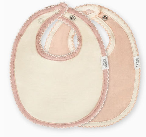 Adora 2 Pack Muslin Bibs- Whimsical