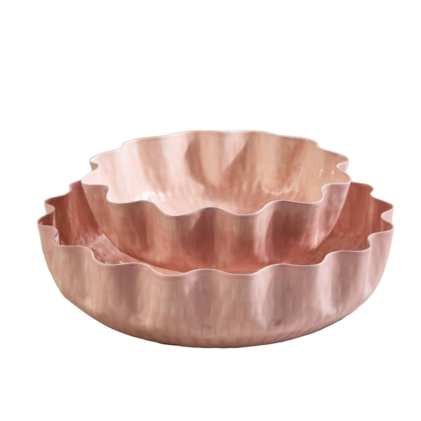 Nera Light Rose Salad Bowl