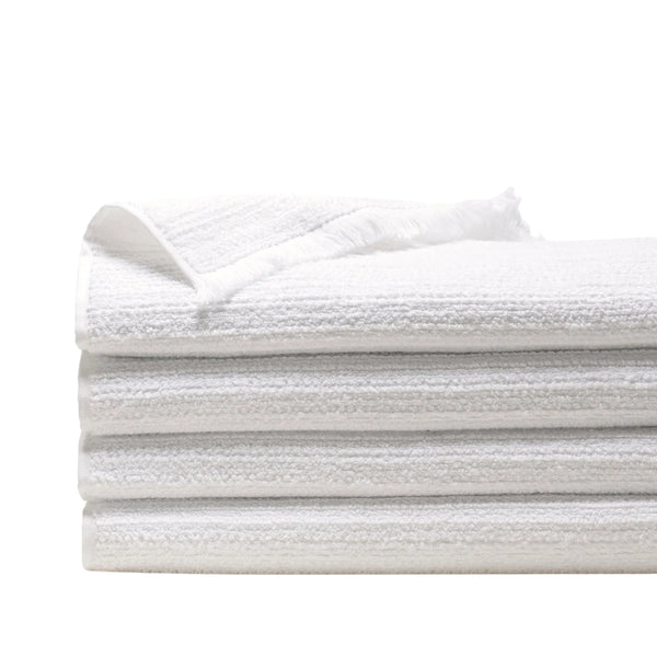 Blanco Organic Towels with Fringe