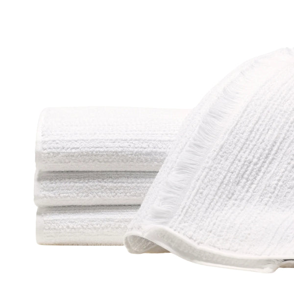 Blanco Organic Towels with Fringe