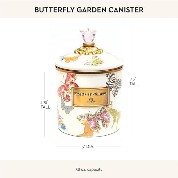 Butterfly Garden Small Canister