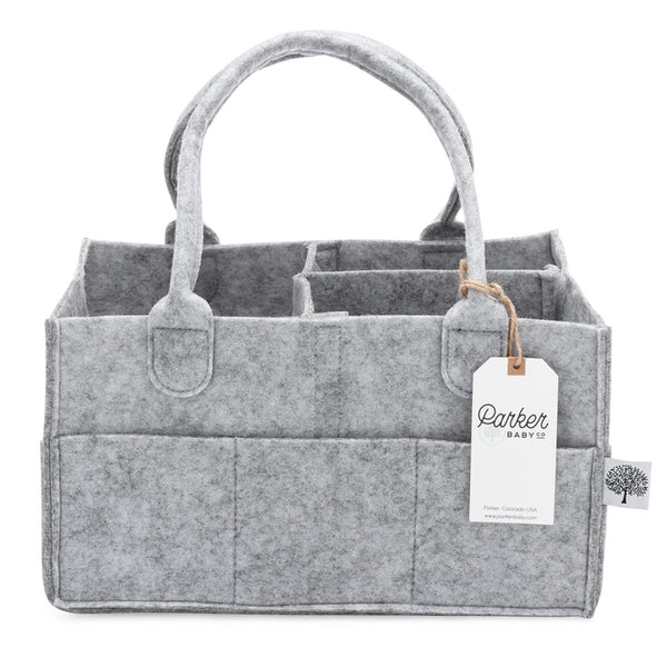 Grey Baby Storage Caddy- Large