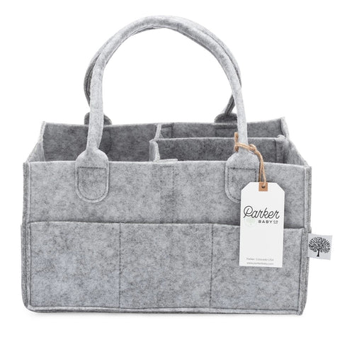 Grey Baby Storage Caddy- Regular