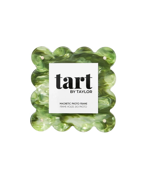 Tart by Taylor Mini Green Marbled Acrylic Picture Frame