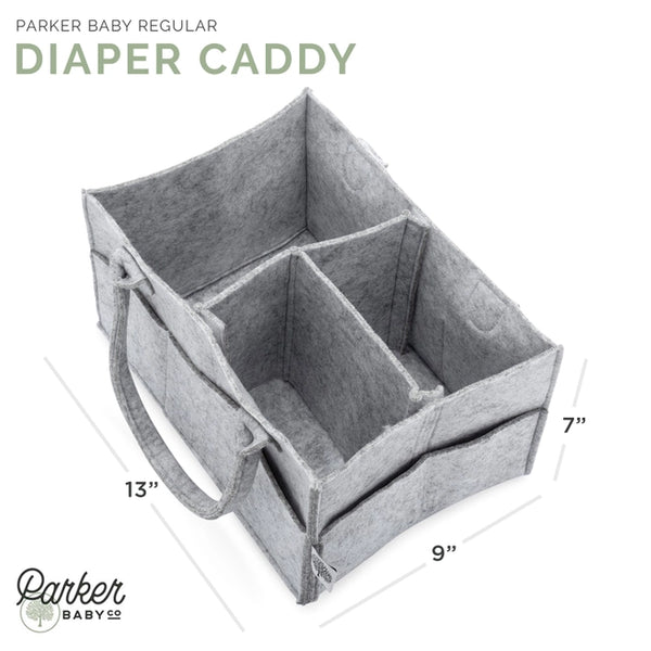 Grey Baby Storage Caddy- Regular