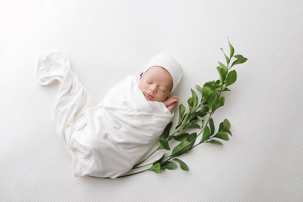 Natural White Swaddle Set