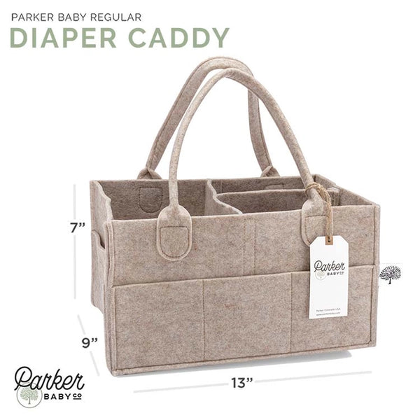 Oatmeal Baby Storage Caddy- Regular