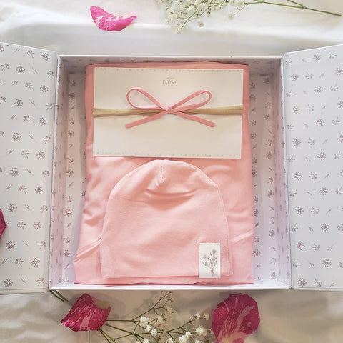 Pink Bliss Swaddle Set