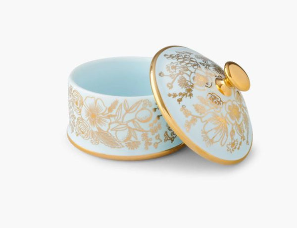 Rifle Paper Colette Round Porcelain Box