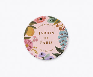 Rifle Paper Jardin De Paris 3 oz Tin Candle