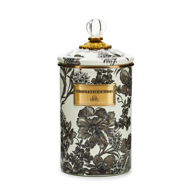 Sterling English Garden Large Canister