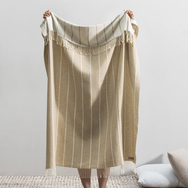 Lands Downunder Dune Stripe Fiji Throw