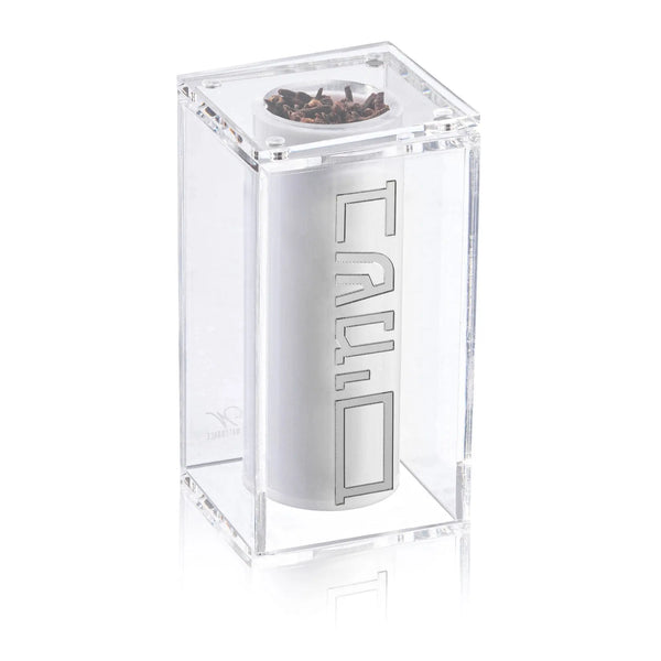 Suspended Silver Havdalah Besamim Jar