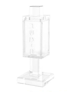 Silver & Lucite Magnetic Besamim Holder